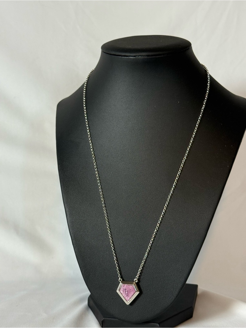 Diamond shaped necklace